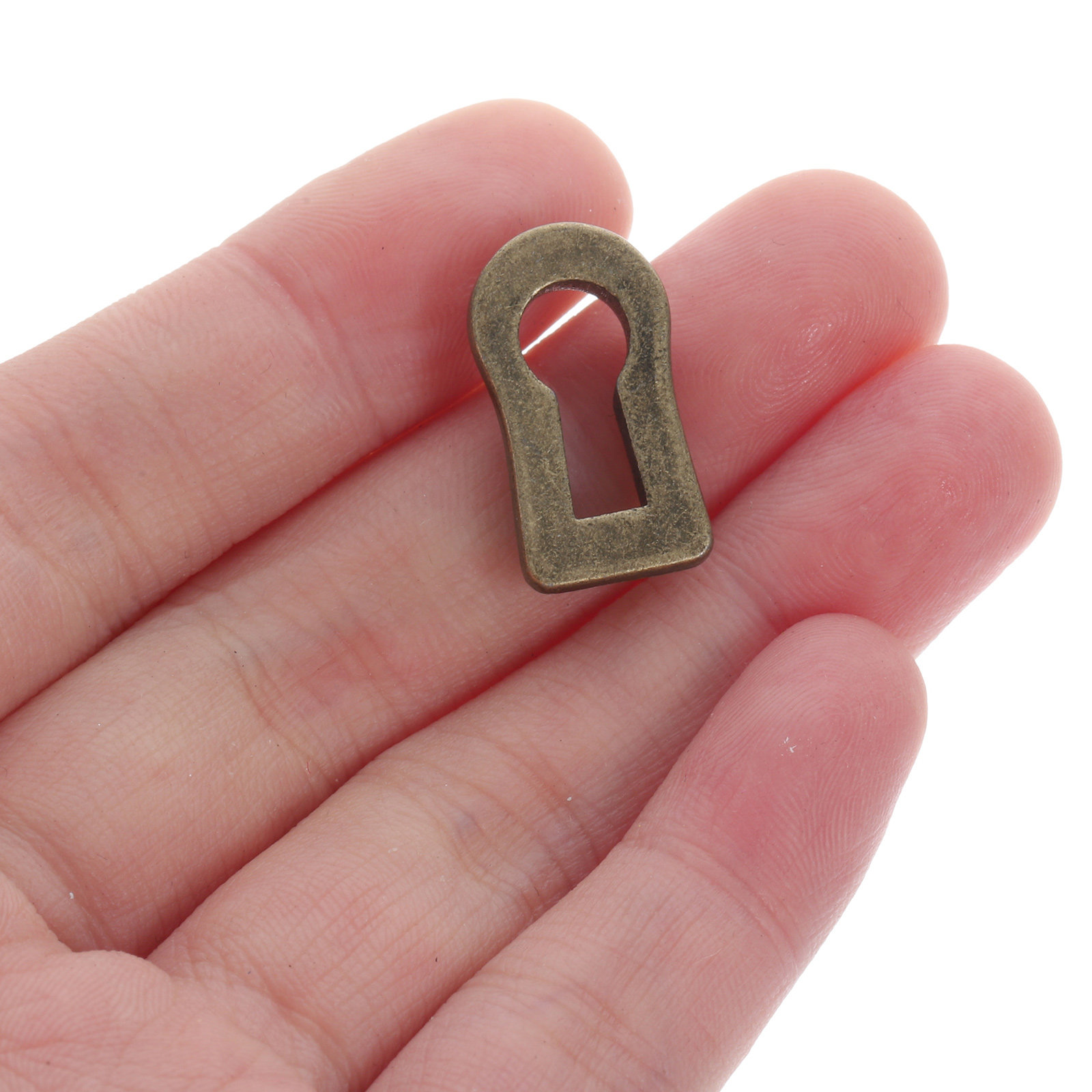 Furniture Hardware Products - 12 adet Oval çinko alaşımı anahtar