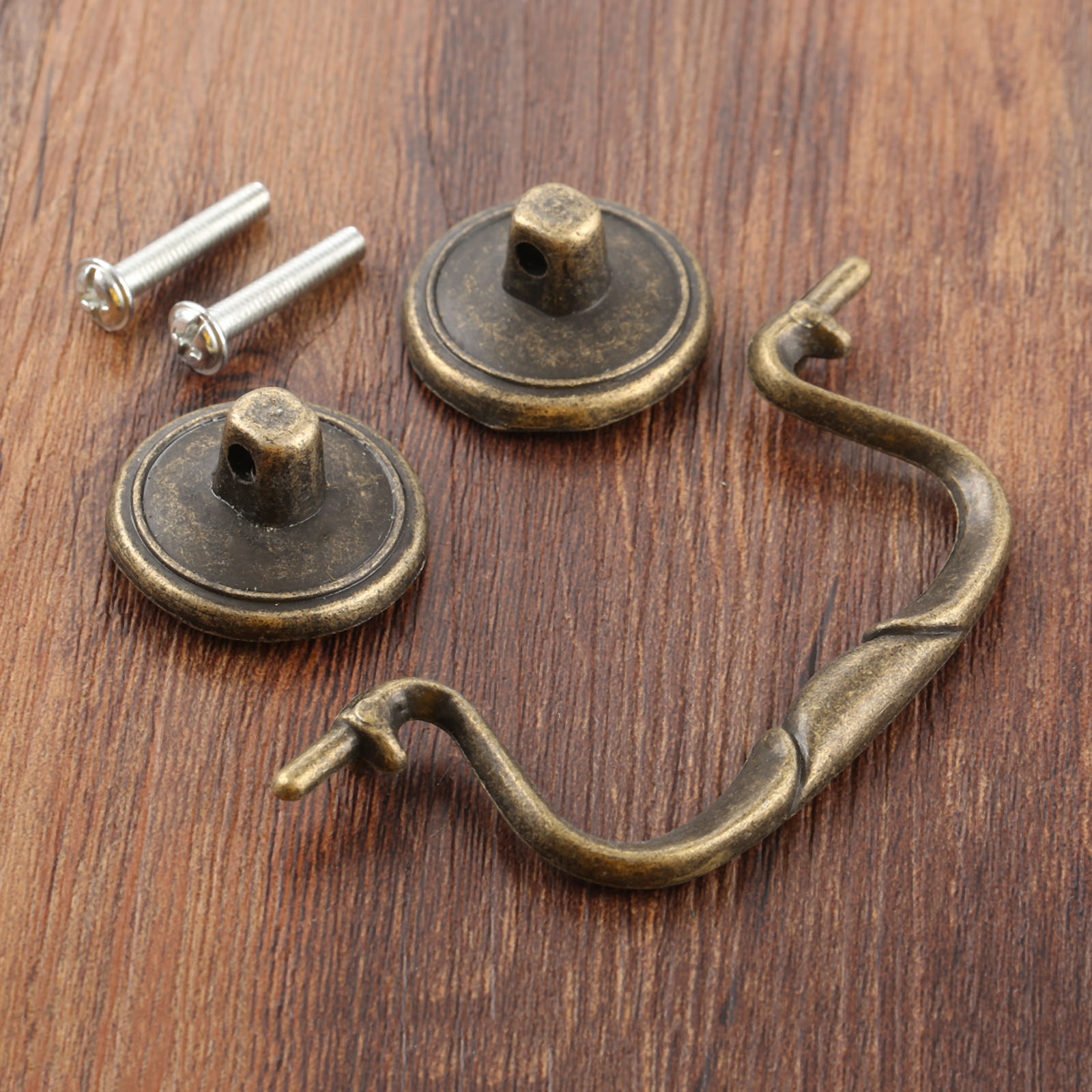 Furniture And Hardware Shop - 1 adet Vintage Plastik Çekme Kolları