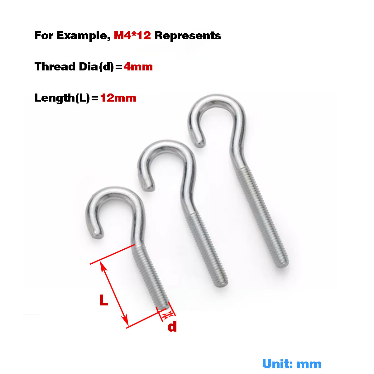 Barrel Bolt Slide - Karbon Çelik Açık Tip Koyun Gözlü