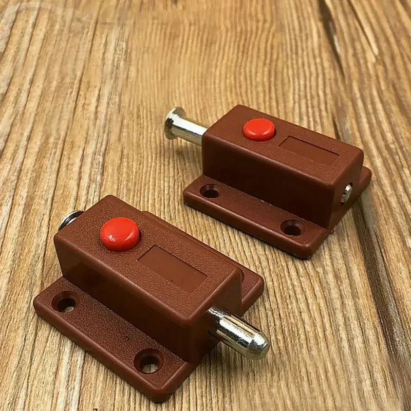 Barrel Bolt Slide - 2 adet pencere dolabı basma düğmesi