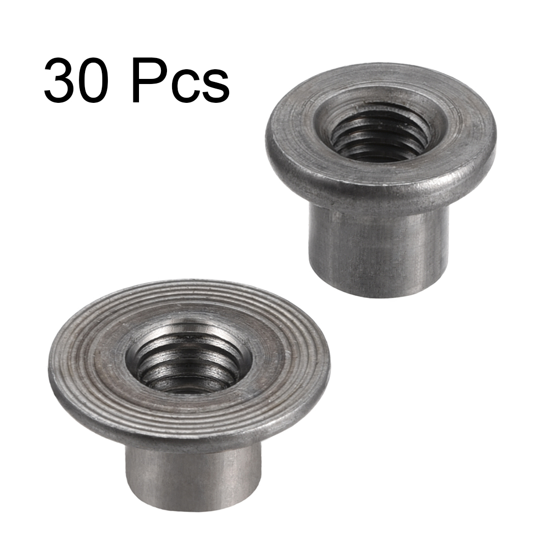 Furniture Hardware Threaded Inserts - 30 Adet M8 M10 Karbon Çelik
