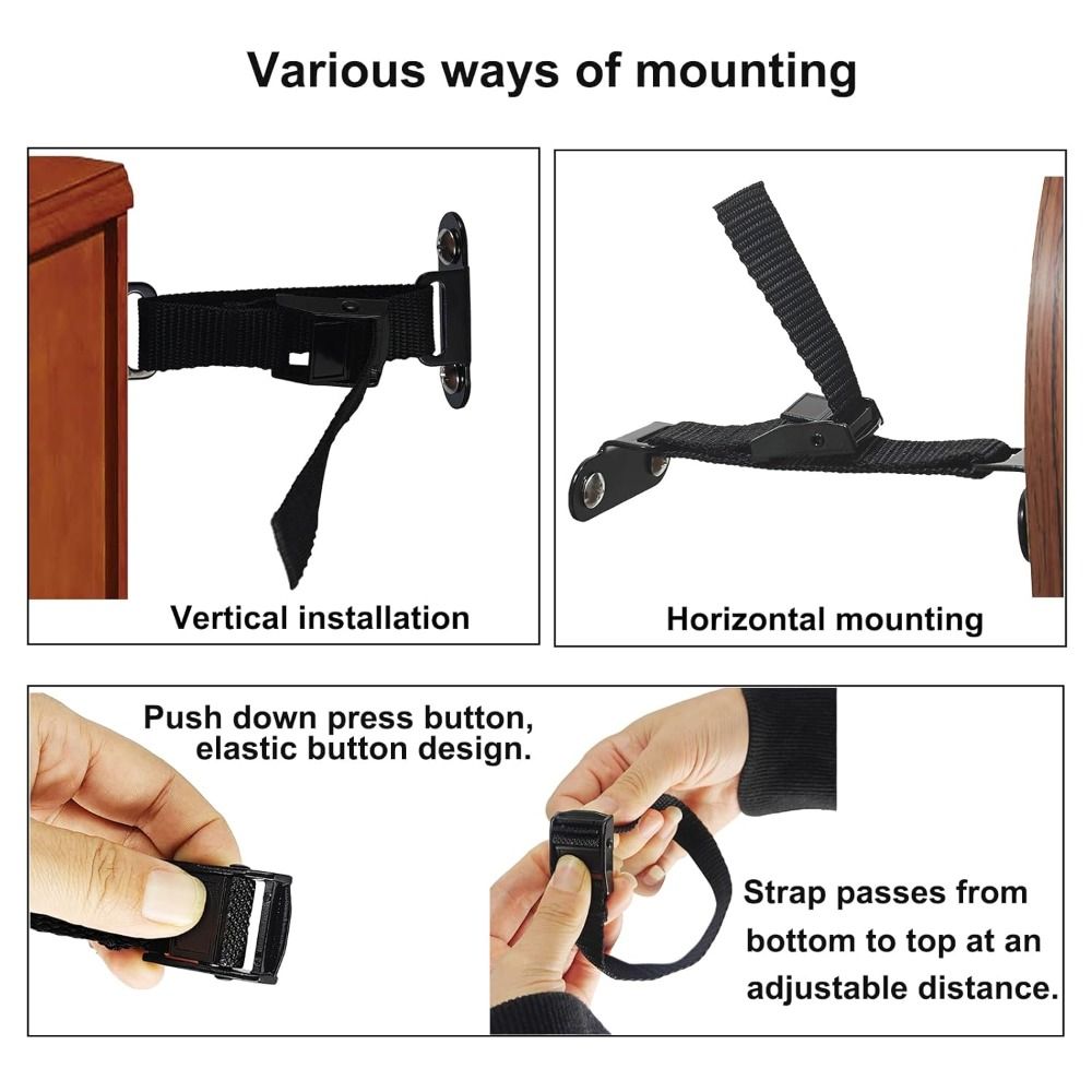 Furniture Hardware Products - Kolay Kurulumlu Depreme Dayanıklı Mobilya Ankrajları