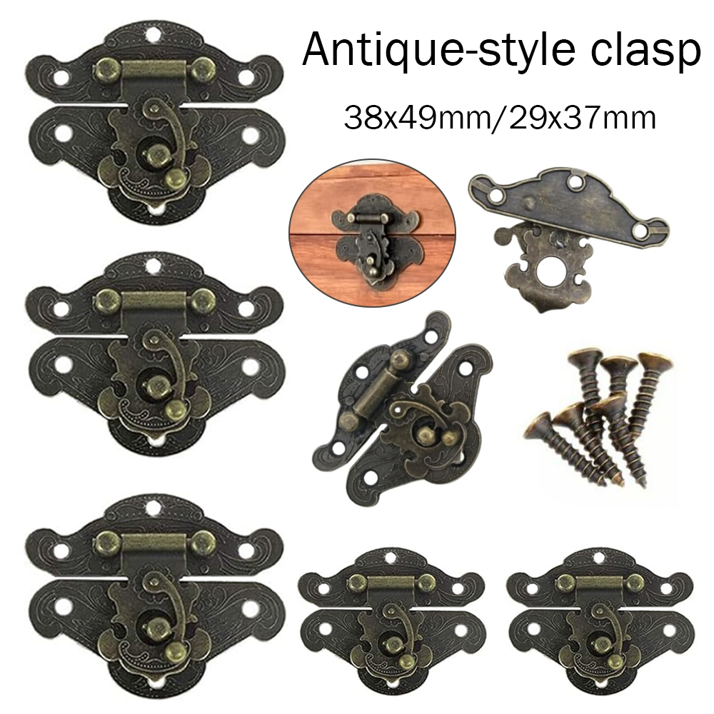 Furniture Hardware Screws - 5-20 adet Vintage Metal Çile Mandalı