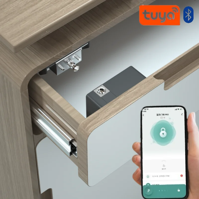 Furniture Hardware Products - Tuya Akıllı Dolap Kapı Kilidi Anahtarsız