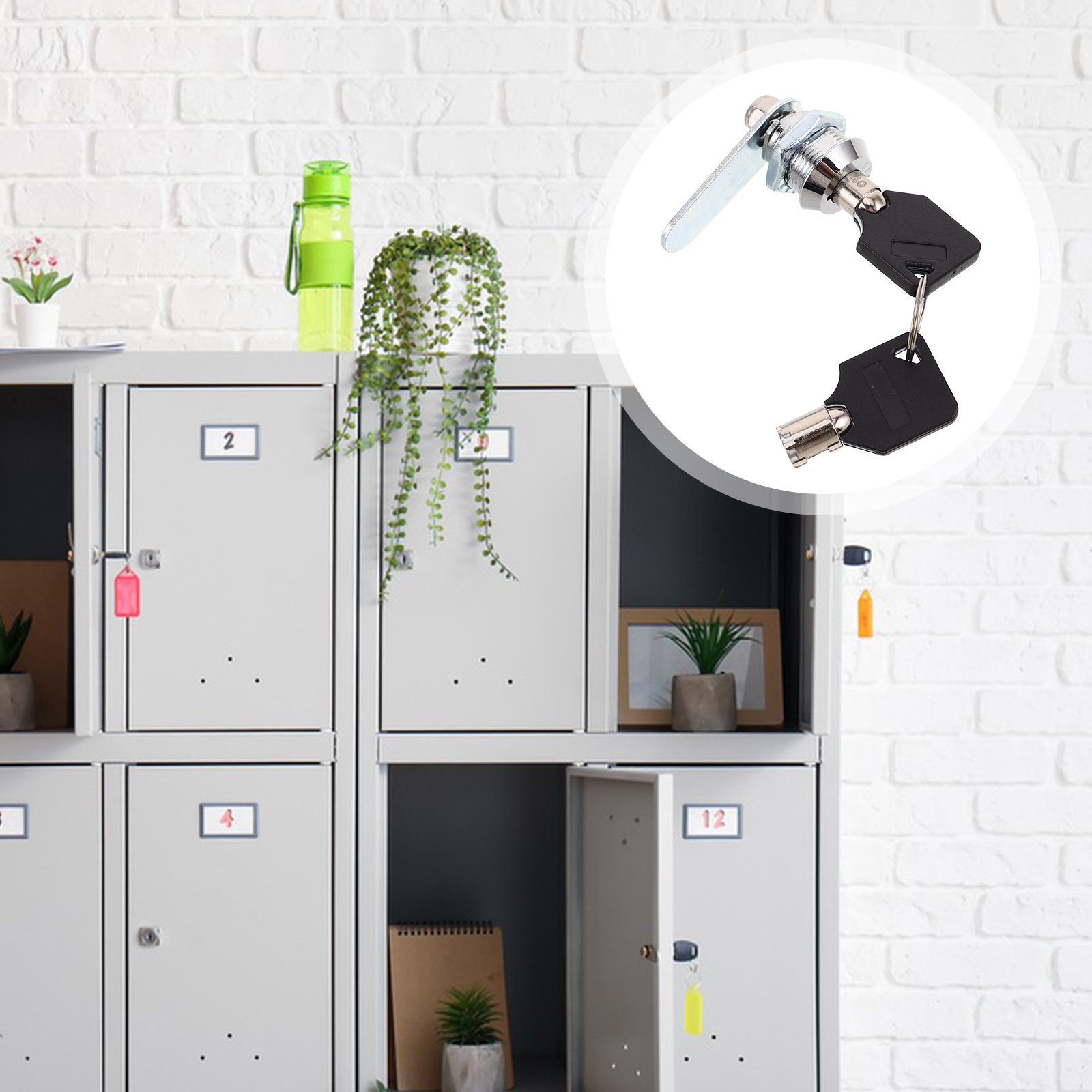 Furniture Hardware Cam Lock - 1 takım çinko alaşımlı kam kilitleri