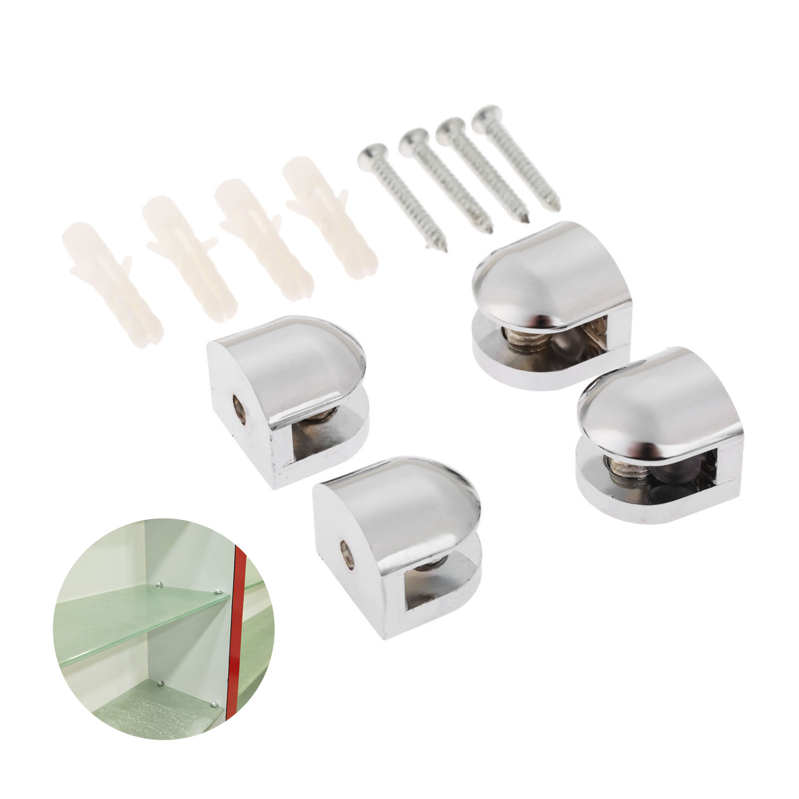 4 adet/takım çinko alaşımı aya - Furniture Hardware Screws incelemesi ve fiyatı