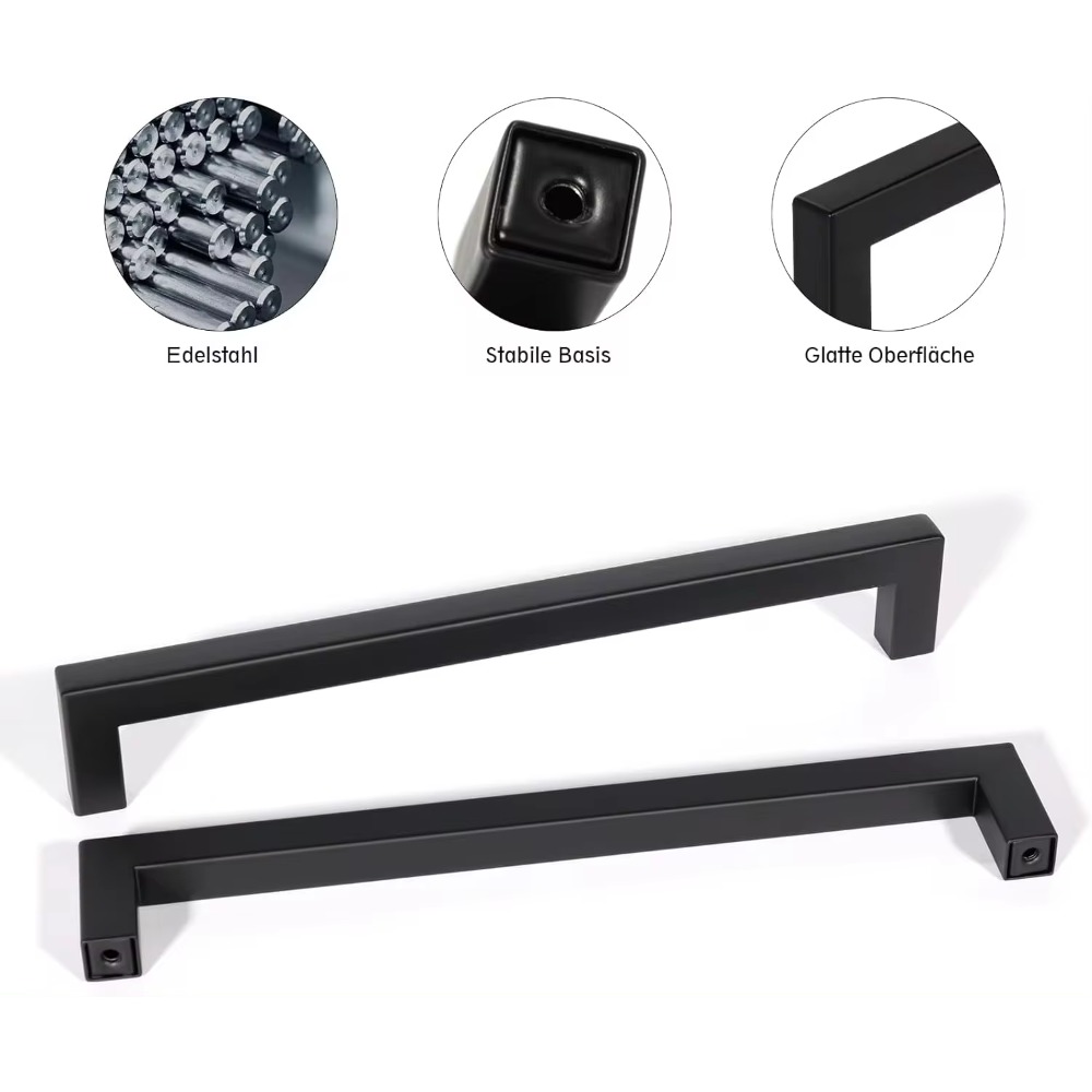 224mm siyah paslanmaz çelik mu - Furniture Rotating Hardware incelemesi ve fiyatı