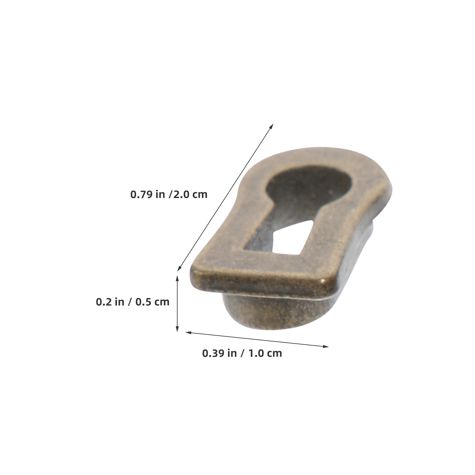 12 adet Oval çinko alaşımı ana - Furniture Hardware Products incelemesi ve fiyatı