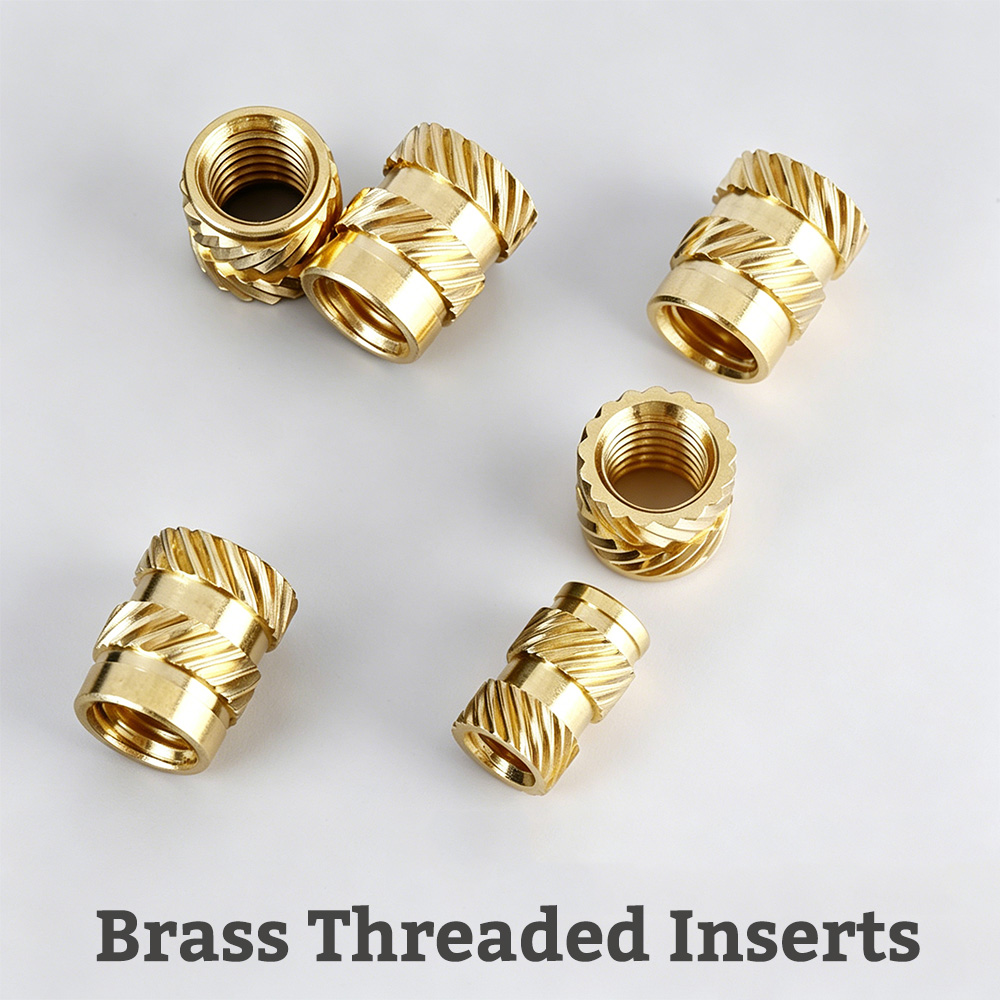 1/4-20 UNC Pirinç Tırtıllı Som - Furniture Hardware Threaded Inserts incelemesi ve fiyatı