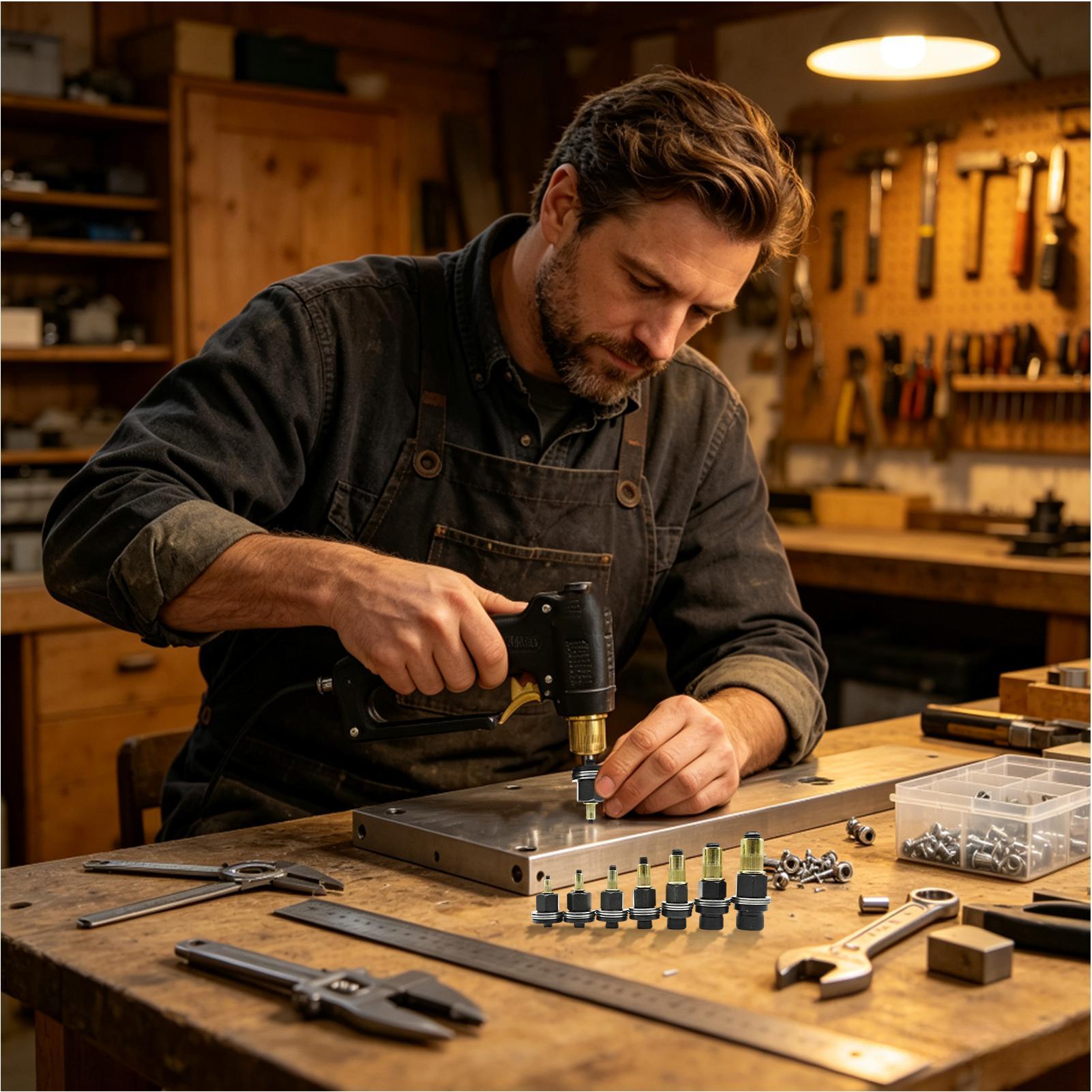 Somun Takma Aleti Seti, Dişli  - Furniture Hardware Threaded Inserts incelemesi ve fiyatı