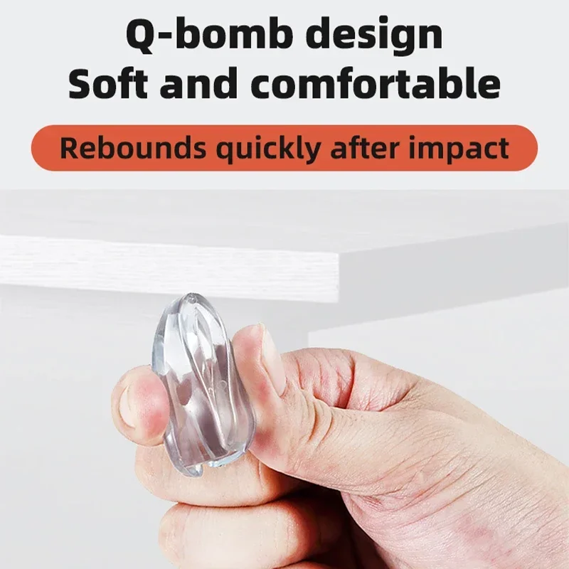 10 adet şeffaf çarpışma önleyi - Furniture Hardware Products incelemesi ve fiyatı