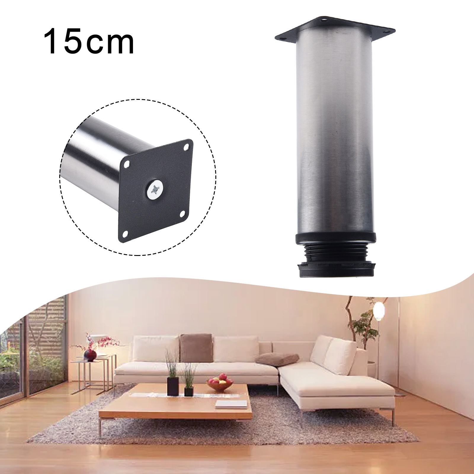 Paslanmaz Çelik Mobilya Bacak  - Furniture Hardware Screws incelemesi ve fiyatı