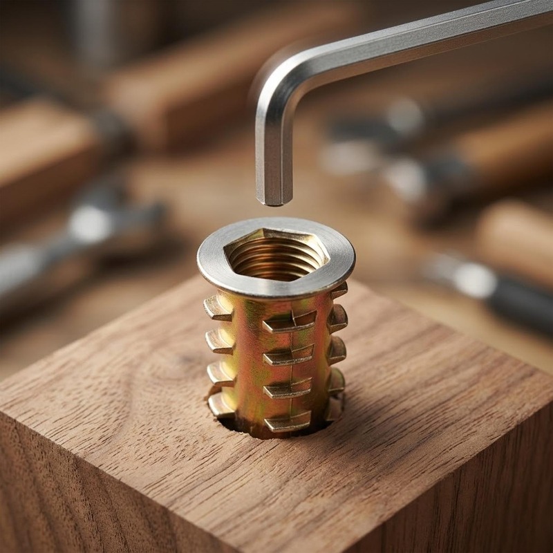 M4 M5 M6 M8 Dişli Geçmeli Somu - Furniture Hardware Threaded Inserts incelemesi ve fiyatı