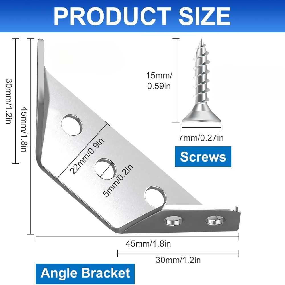 1-120Set Mobilya Köşe Konektör - Furniture Hardware Screws incelemesi ve fiyatı