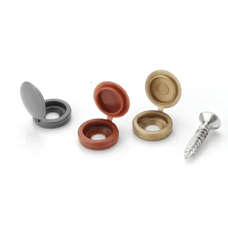 Menteşeli Plastik vidalı kapak - Furniture Hardware Screws incelemesi ve fiyatı