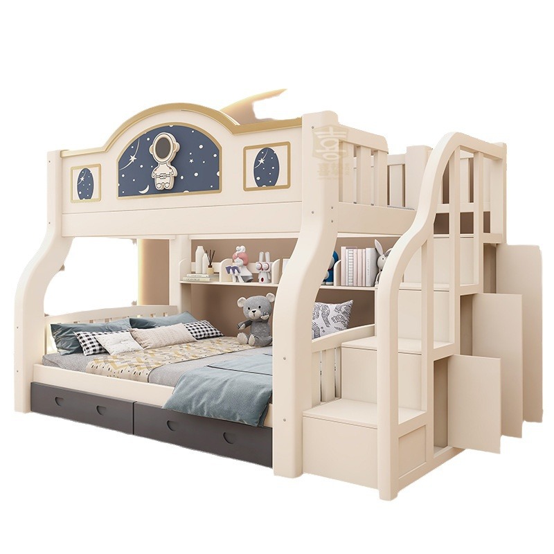 Masif ahşap iki katlı yatak An - Furniture Hardware Lowes incelemesi ve fiyatı