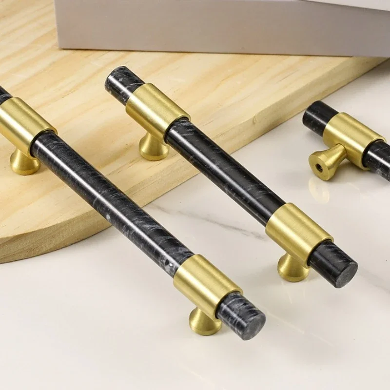1 adet mermer pirinç kolu İska - Furniture And Hardware Supplies incelemesi ve fiyatı