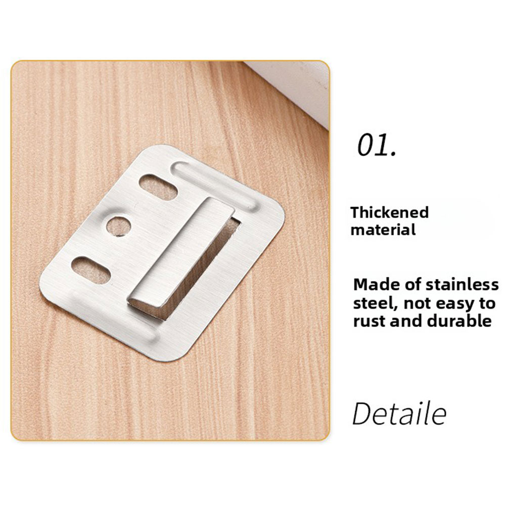 100 adet Paslanmaz Çelik Duvar - Furniture And Hardware Supplies incelemesi ve fiyatı