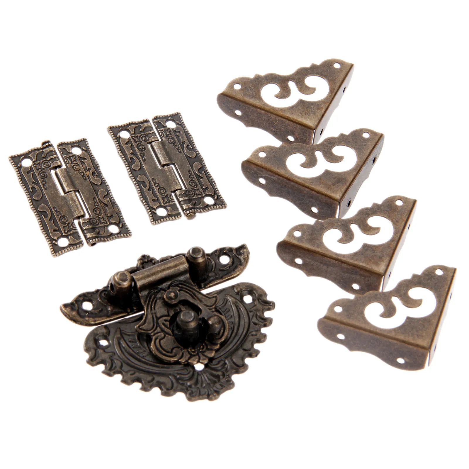 7 adet/takım antik bronz asma  - Furniture Hardware Hinges incelemesi ve fiyatı