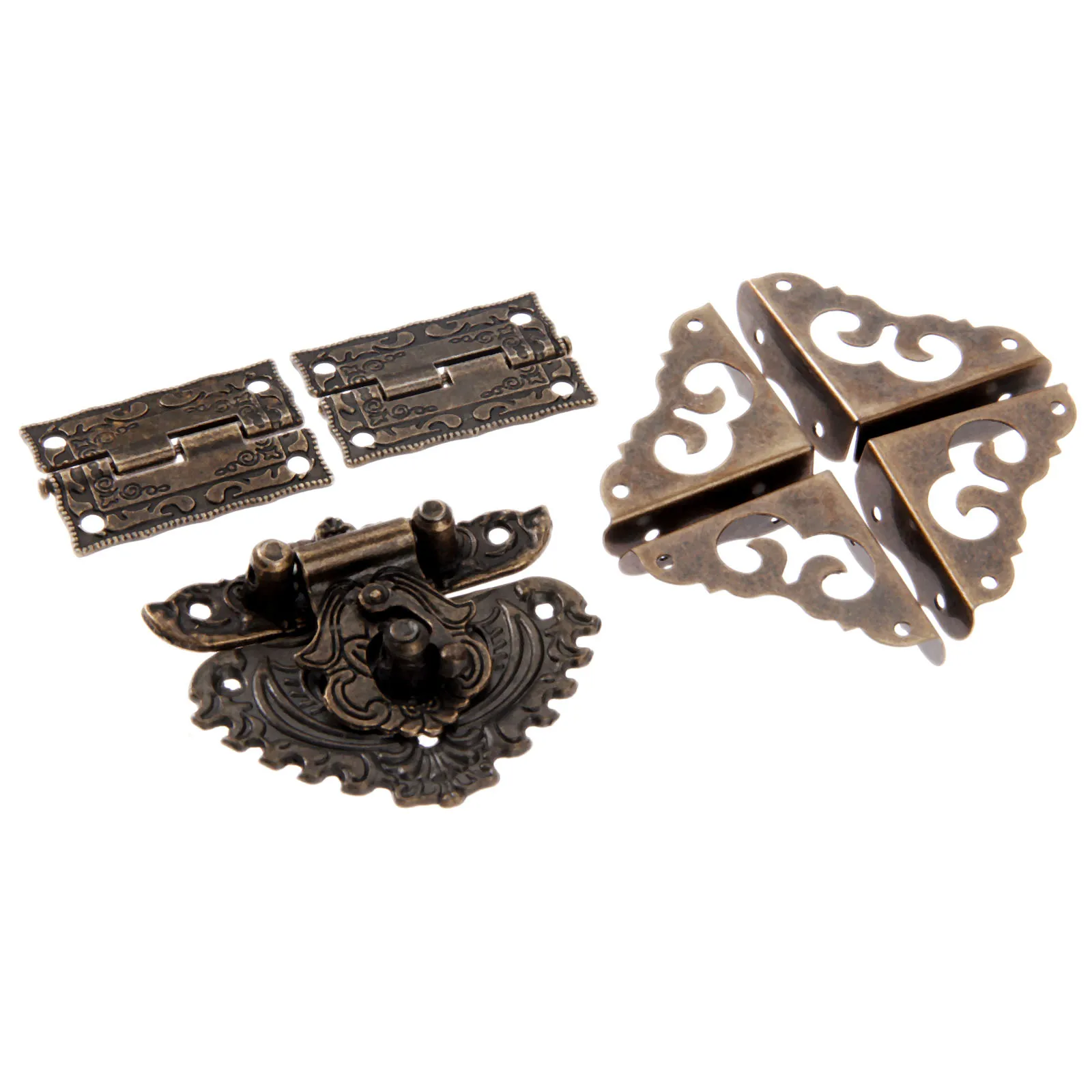7 adet/takım antik bronz asma  - Furniture Hardware Hinges incelemesi ve fiyatı