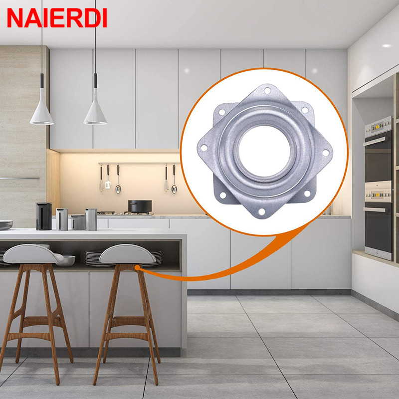 NAIERDI 3 inç döner plakaları  - Furniture Rotating Hardware incelemesi ve fiyatı