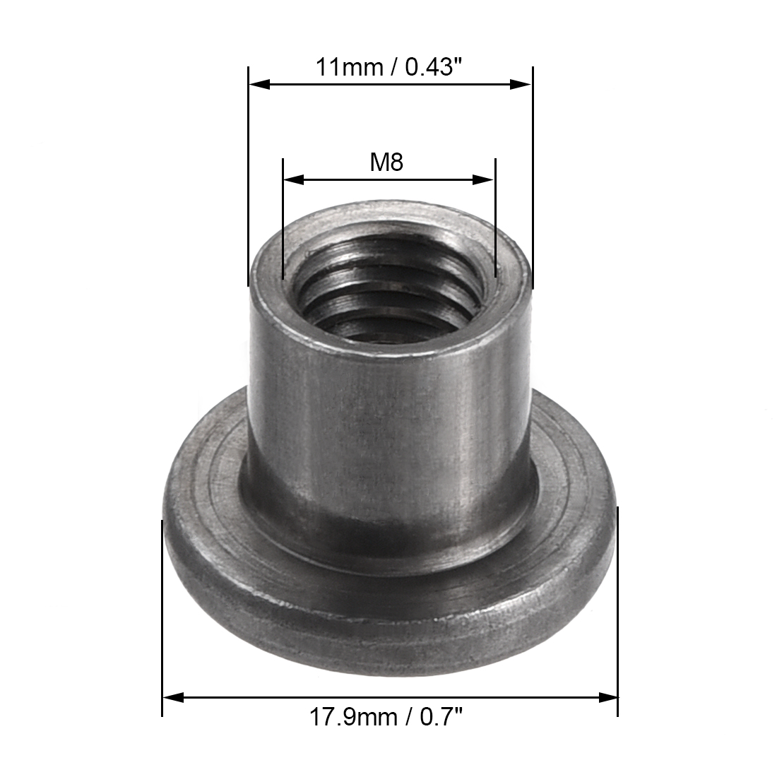 30 Adet M8 M10 Karbon Çelik Yu - Furniture Hardware Threaded Inserts incelemesi ve fiyatı