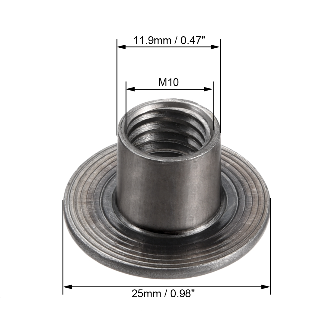 30 Adet M8 M10 Karbon Çelik Yu - Furniture Hardware Threaded Inserts incelemesi ve fiyatı