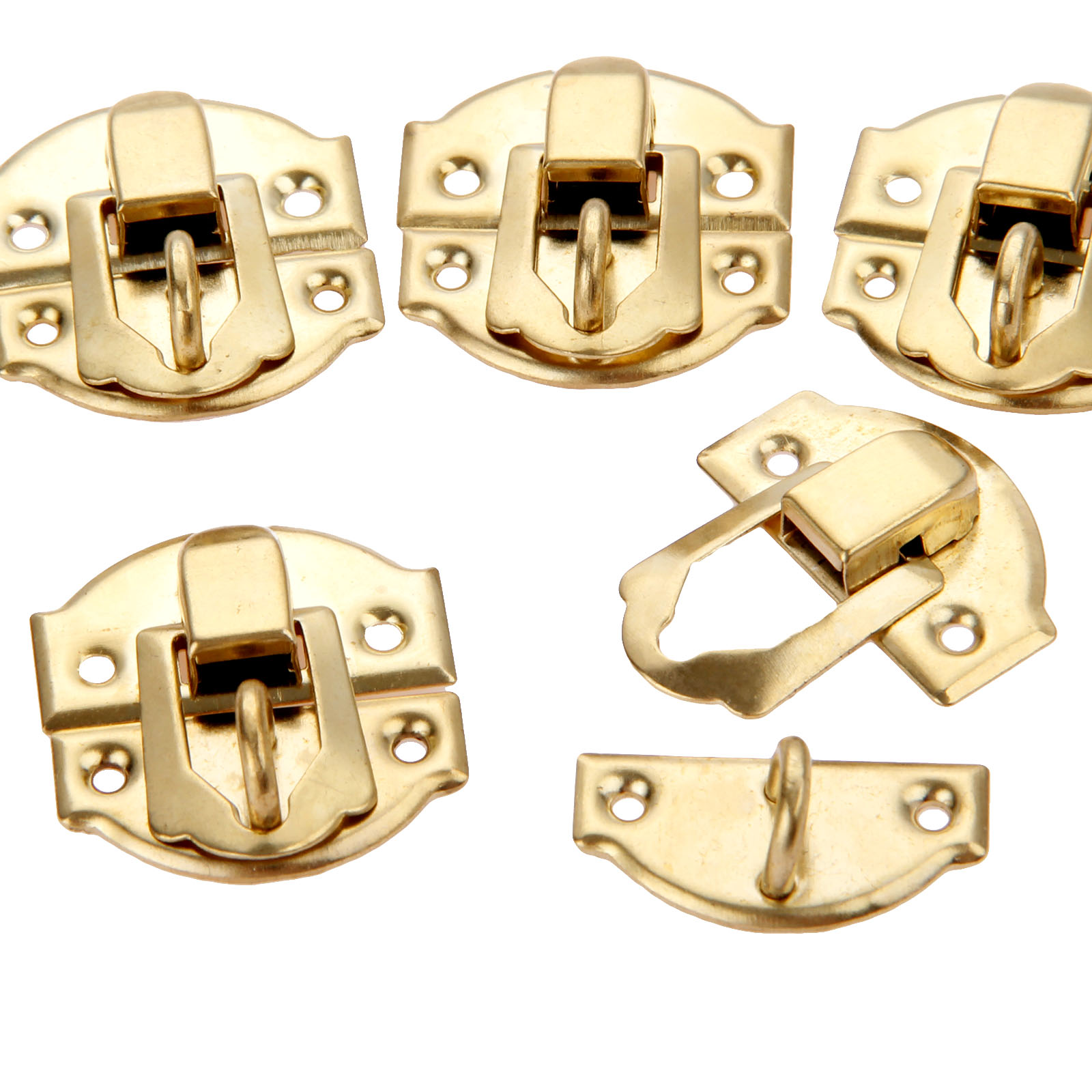 10 adet altın kutu mandalı tok - Furniture Hardware Screws incelemesi ve fiyatı