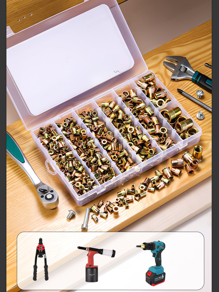 830 Adet Düz Kafa Perçin Somun - Furniture Hardware Threaded Inserts incelemesi ve fiyatı