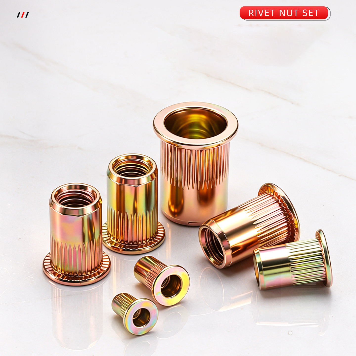 830 Adet Düz Kafa Perçin Somun - Furniture Hardware Threaded Inserts incelemesi ve fiyatı