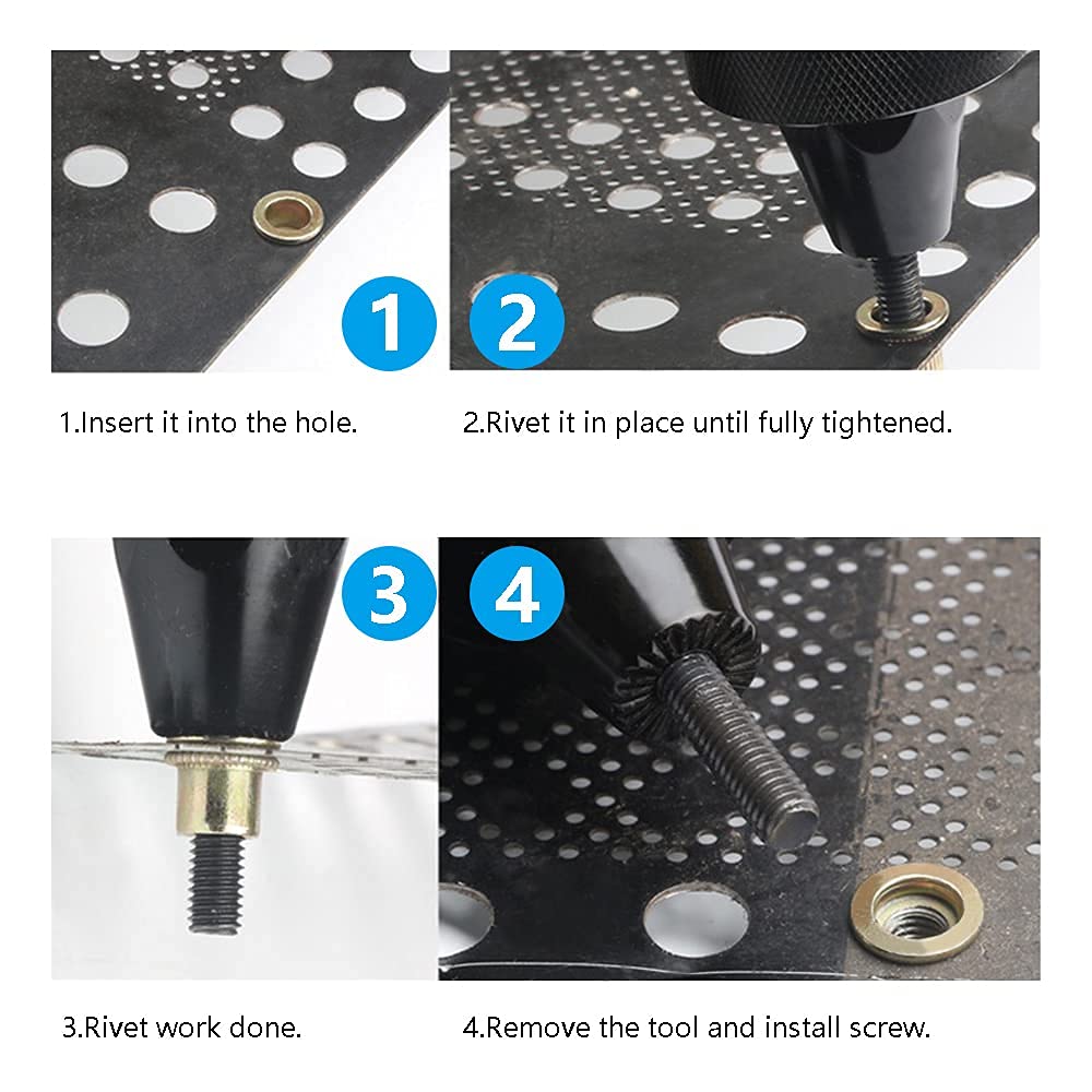 830 Adet Düz Kafa Perçin Somun - Furniture Hardware Threaded Inserts incelemesi ve fiyatı