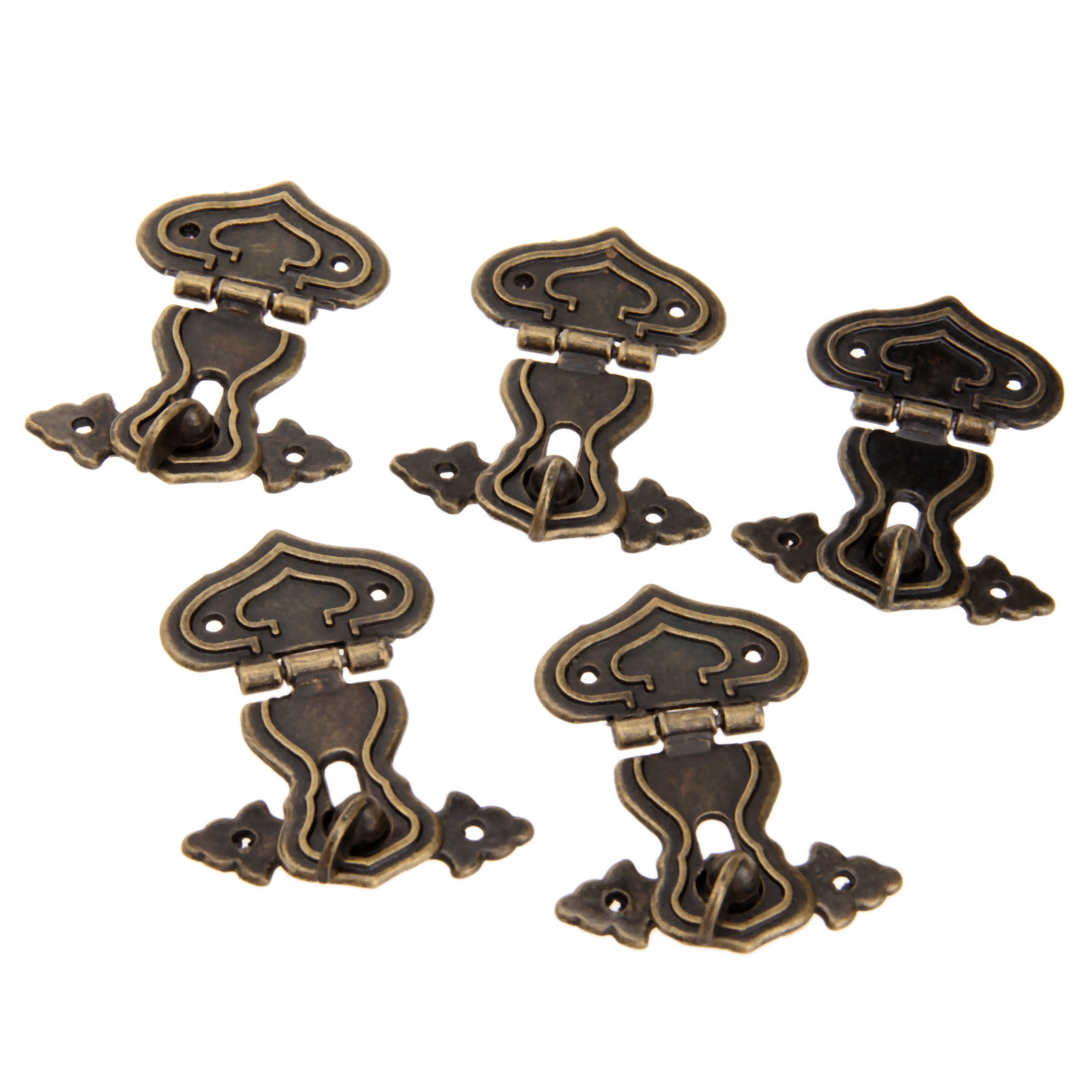 5 adet 63x47mm antika Metal ki - Furniture Hardware Screws incelemesi ve fiyatı