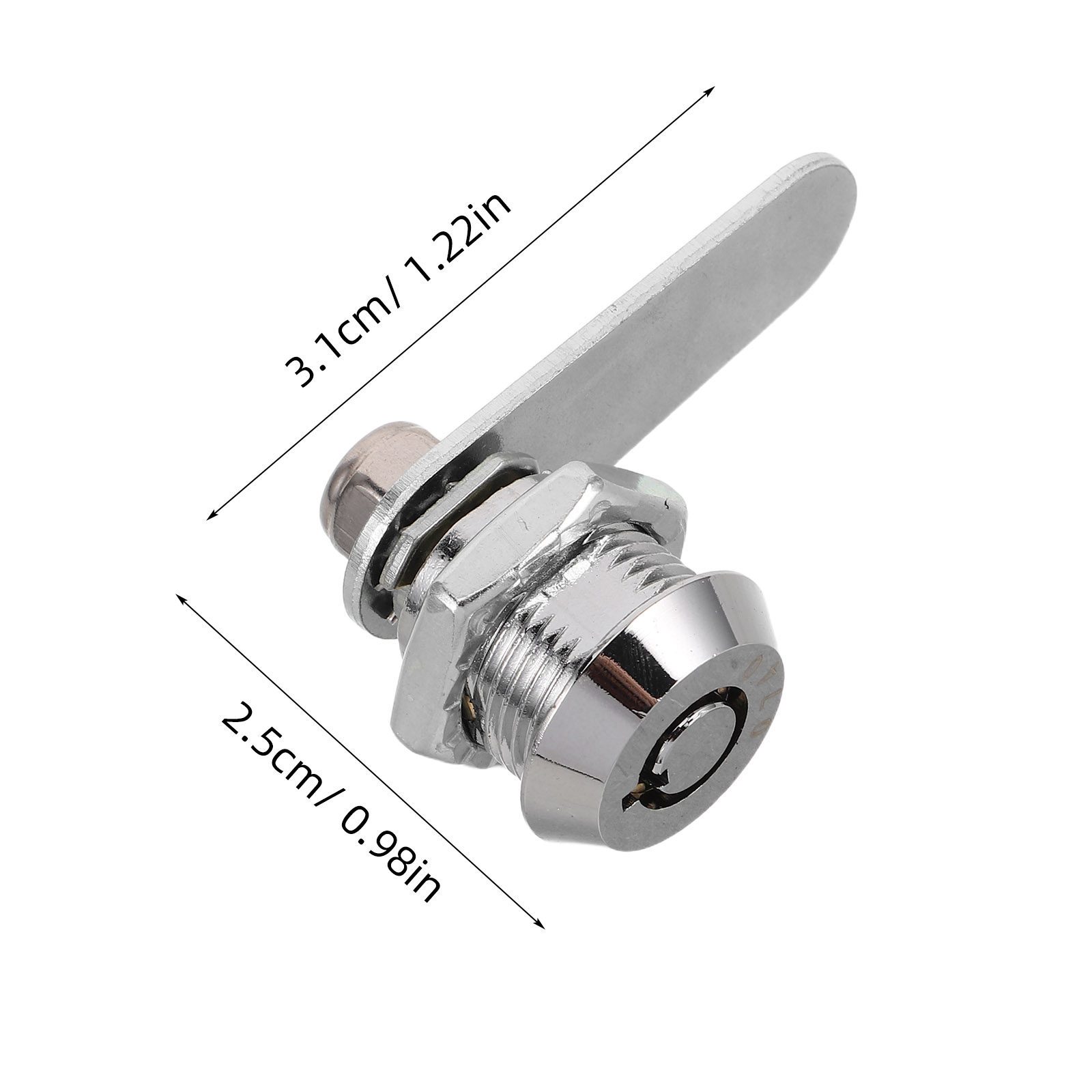 1 takım çinko alaşımı kam kili - Furniture Hardware Cam Lock incelemesi ve fiyatı