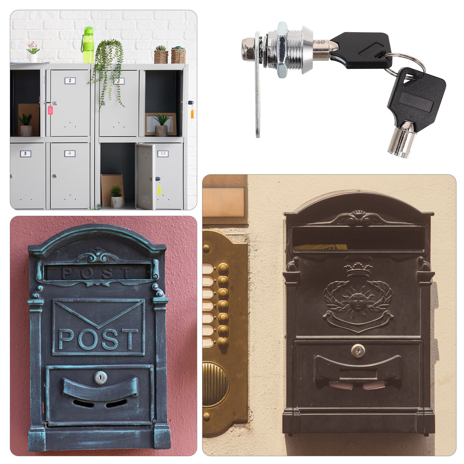 1 takım çinko alaşımı kam kili - Furniture Hardware Cam Lock incelemesi ve fiyatı