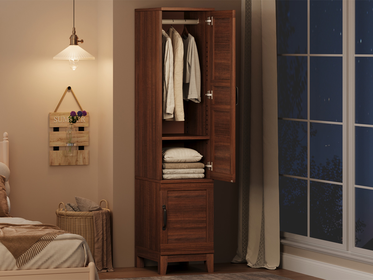 Ahşap Gardırop – 72 inç Yüksek - Furniture Hardware Hinges incelemesi ve fiyatı