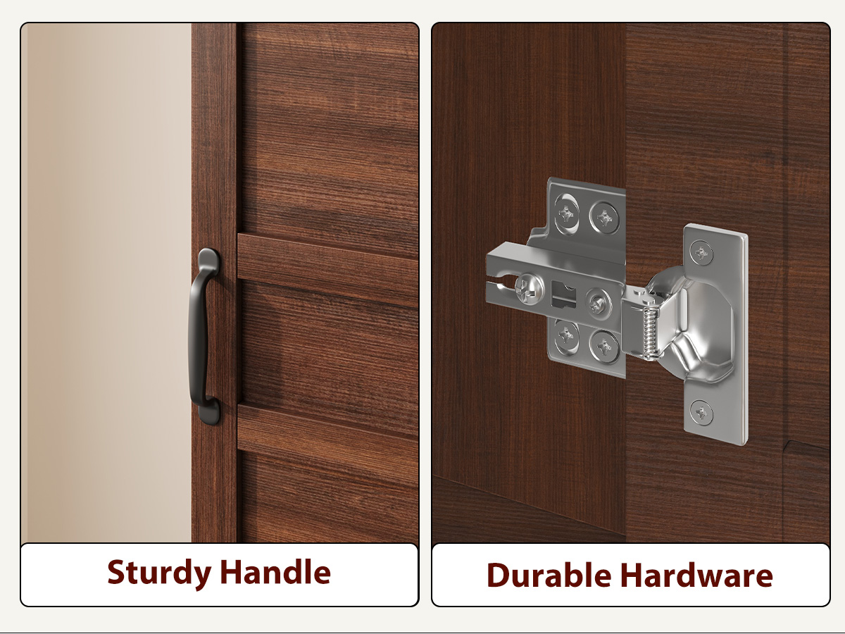 Ahşap Gardırop – 72 inç Yüksek - Furniture Hardware Hinges incelemesi ve fiyatı
