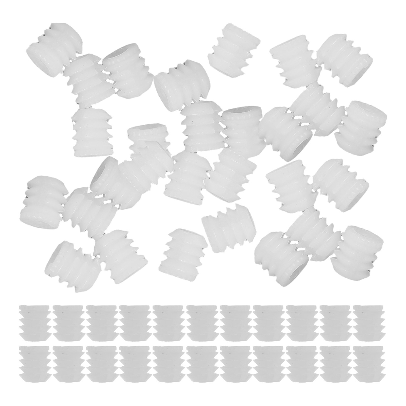 100 Adet Naylon Mobilya Bağlan - Furniture Hardware Threaded Inserts incelemesi ve fiyatı
