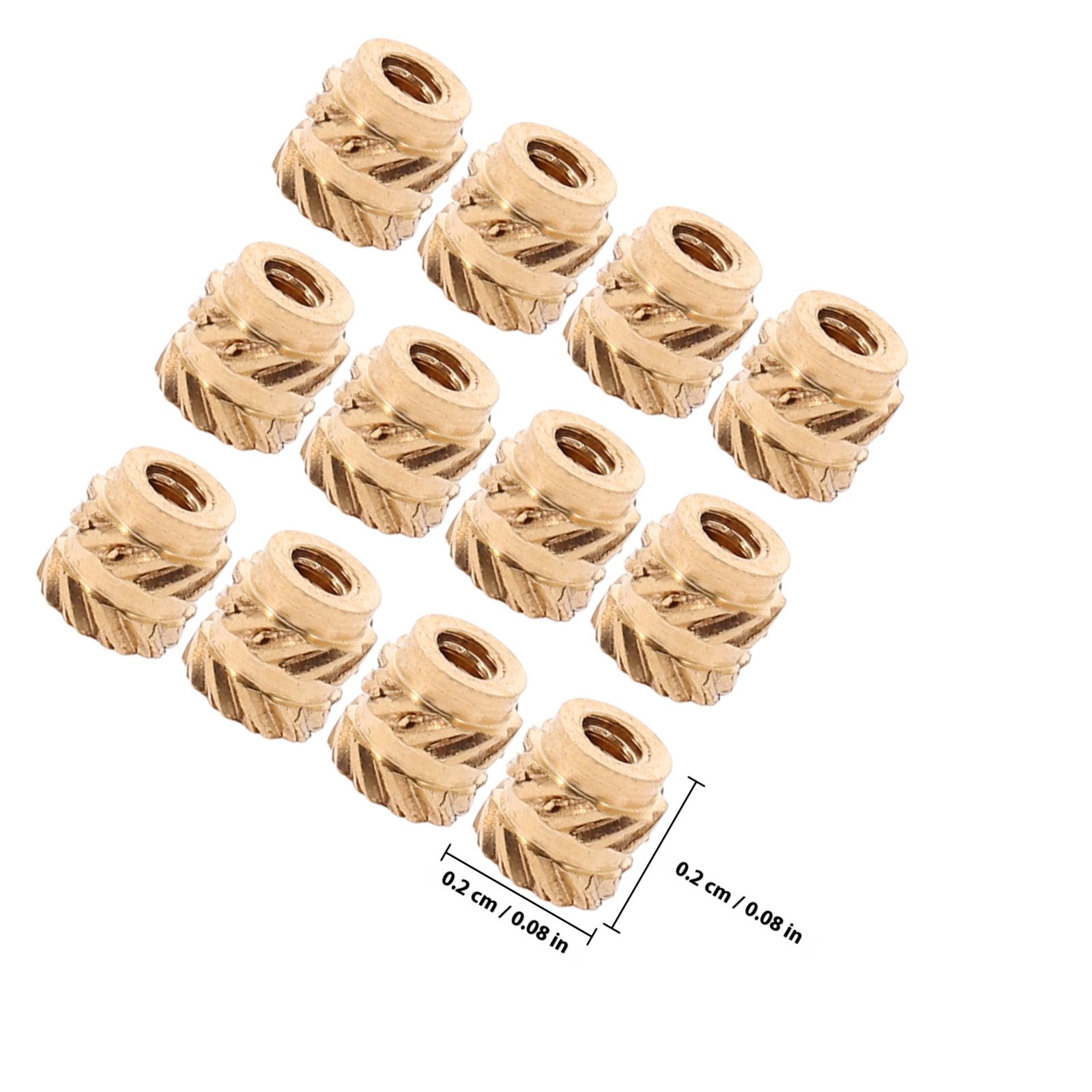 60 Adet Pirinç Dişli Somun Çif - Furniture Hardware Threaded Inserts incelemesi ve fiyatı