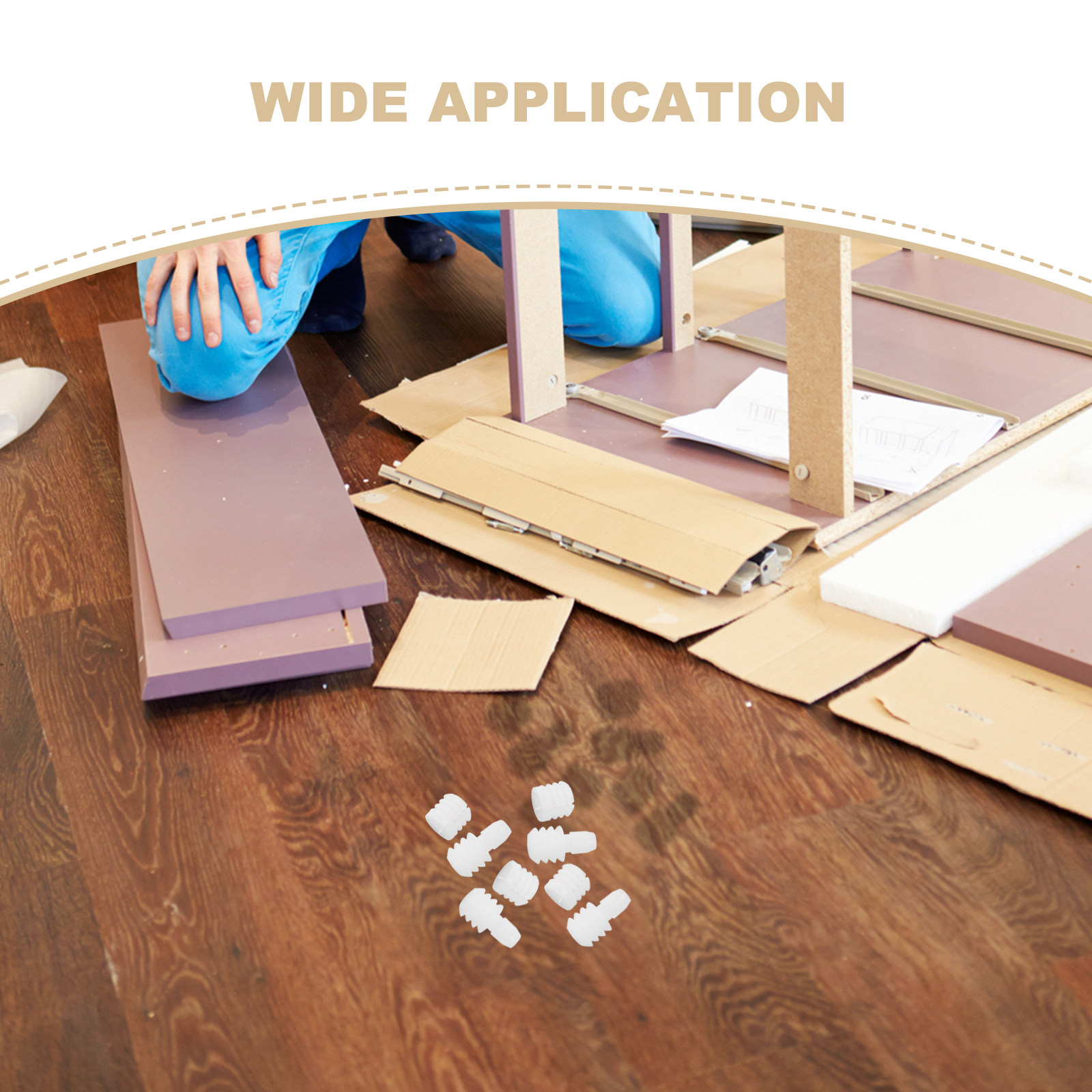 20 adet dolap bağlantı parçala - Furniture Hardware Threaded Inserts incelemesi ve fiyatı