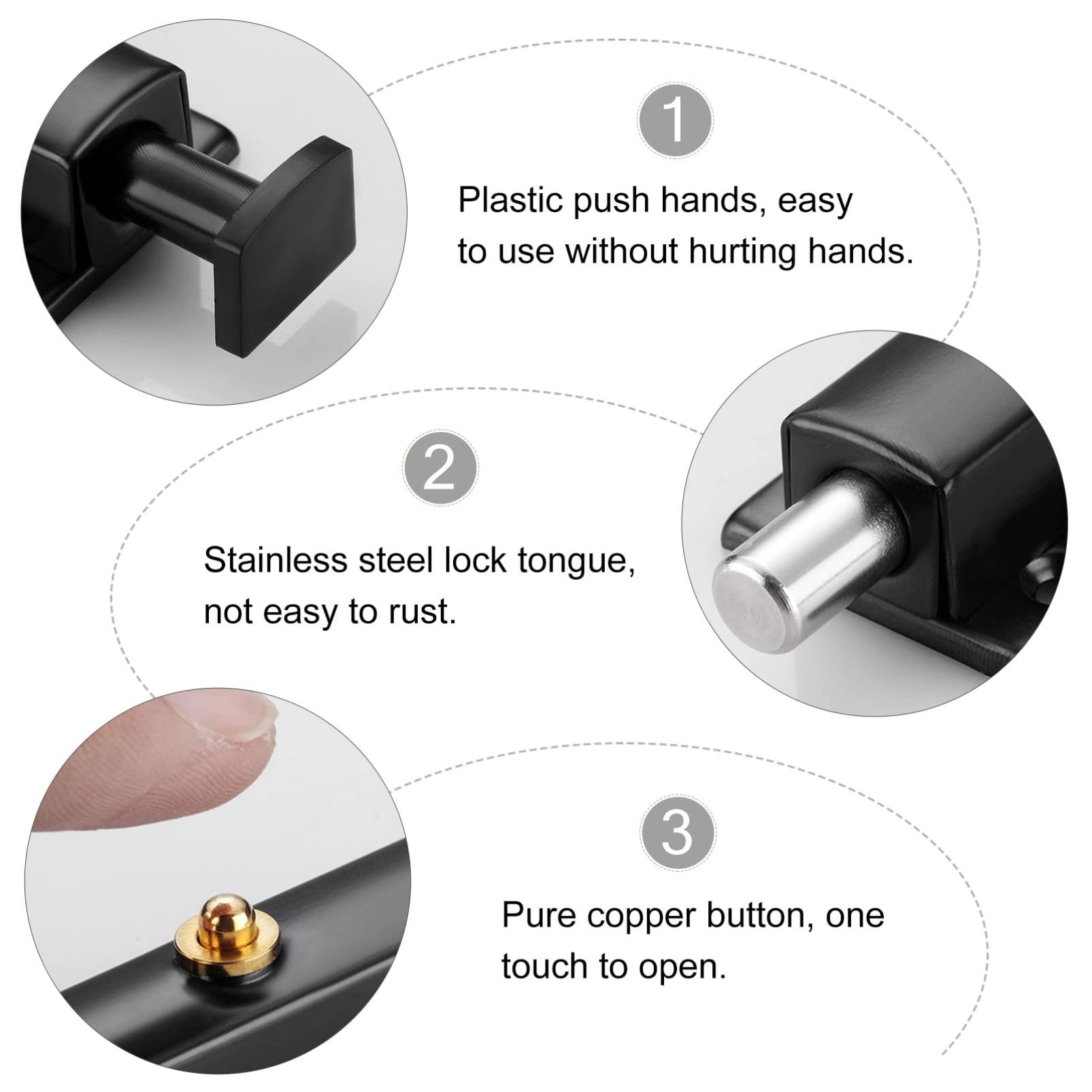 Kapı Mandalları Paslanmaz Çeli - Barrel Bolt Slide incelemesi ve fiyatı