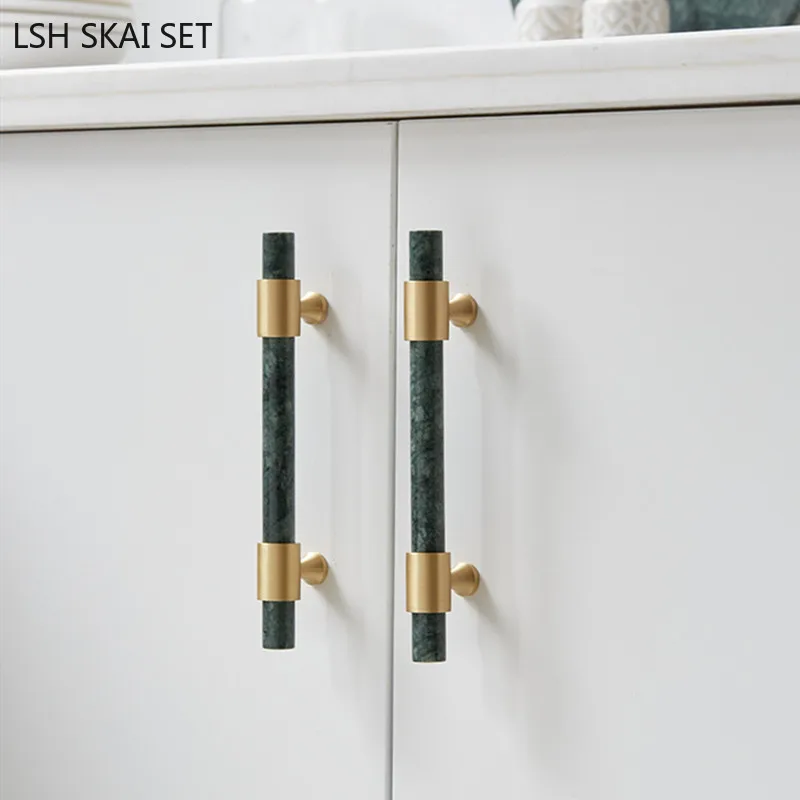 1 adet mermer pirinç kolu Nord - Furniture And Hardware Supplies incelemesi ve fiyatı